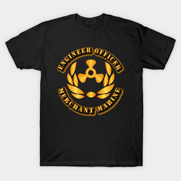 USMM - Engineer Officer T-Shirt by twix123844